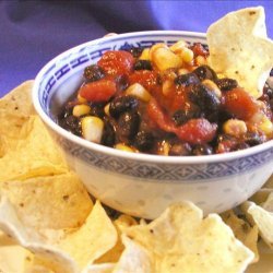 Black Bean, Corn, and Salsa Dip--Weight Watchers recipe