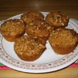 Crunchy Rhubarb Muffins recipe