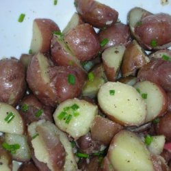 Red Potatoes With Butter and Chives recipe