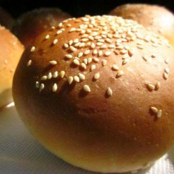 Homemade Sesame Hamburger Buns recipe