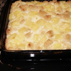 Yummy Low Cal-Low Fat Pineapple Bread Pudding recipe