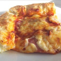Stuffed Crust Pepperoni Pizza recipe