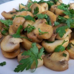 Sautéed Mushrooms With Red Wine recipe