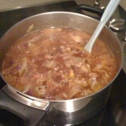 Ground Beef and Cabbage Stew recipe