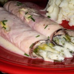 Ham Asparagus Rolls recipe