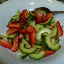 Strawberry Cucumber Salad recipe