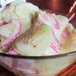 Super Easy: Cucumber Salad recipe