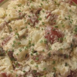 Potato Salad Dressed With Red Wine Vinegar recipe