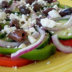 Horiatiki (Greek Villagers Salad) recipe