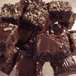 Fudge Frosted Brownies recipe