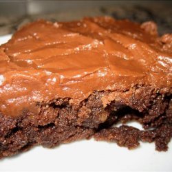 Thick and Chewy Fudge Brownies recipe