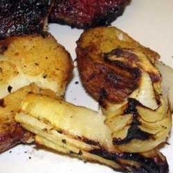 Chargrilled New Potato Skewers recipe