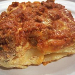 Lazy-Day Overnight Lasagna recipe