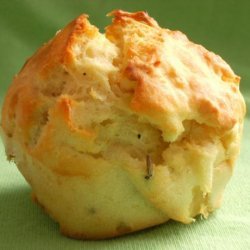 Savoury Muffins With Feta Cheese, Onion and Rosemary recipe
