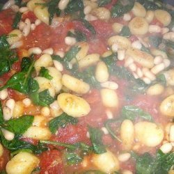 Skillet Gnocchi With Chard and White Beans recipe