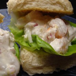Zesty Shrimp Salad Rolls #RSC recipe