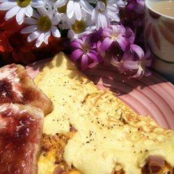 Canadian Bacon & Cheese Omelet recipe