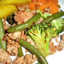 Szechuan Green Beans With Ground Pork recipe