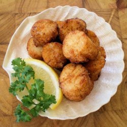 Fried Scallops for Four recipe