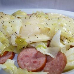 Cabbage, Kielbasa and Pierogies recipe