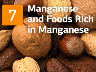 Manganese and Foods Rich in Manganese
