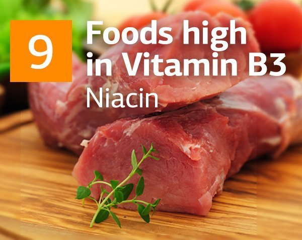 What is Vitamin B3 and Top Foods highest in Vitamin B3 (Niacin)