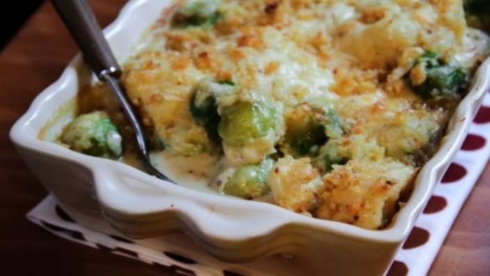 Cauliflower and Brussels Sprouts Cheese