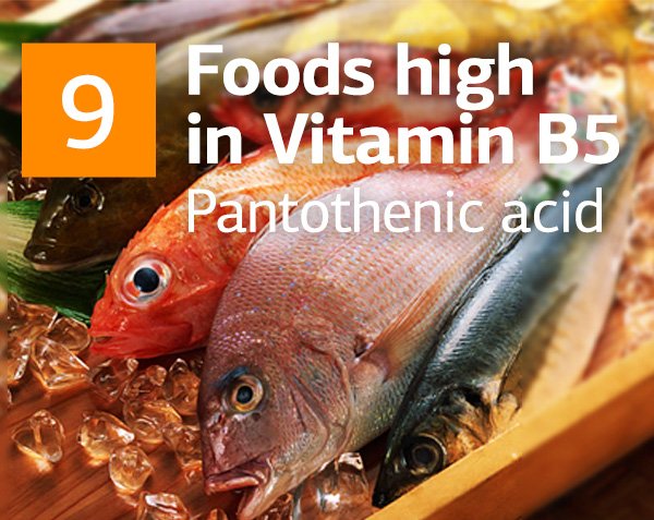 Vitamin B5 and Top Foods Highest in Vitamin B5 (Pantothenic Acid)