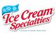 Ice Cream Specialties