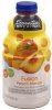 Essential Everyday 100% juice blend vegetable and fruit, peach mango Calories