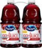 Ocean Spray 100% juice cranberry Calories