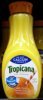 Tropicana 100 pure orange juice with calcium vitamin d Calories