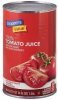Shoppers Value 100% tomato juice Calories