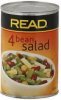 Read 4 bean salad Calories