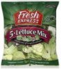 Fresh express 5-lettuce mix Calories