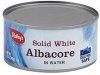 Raleys Fine Foods albacore solid white, in water Calories