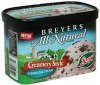 Breyers all natural ice cream cookie & cream Calories