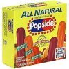 Popsicle all natural real fruit juice bars Calories