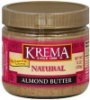 Krema almond butter natural Calories