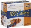 Regal almonds 100 calorie mini packs Calories