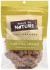 Back To Nature almonds california, unroasted & unsalted Calories
