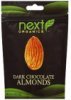 Next Organics almonds dark chocolate Calories