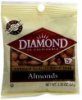 Diamond of California almonds whole Calories