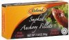 Roland anchovy fillets smoked Calories