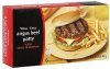 Winn Dixie angus beef patty with grill seasoning Calories