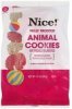 Nice animal cookies fully frosted Calories