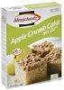 Manischewitz apple crumb cake mix with real apple Calories
