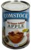 Comstock apple pie filling or topping no sugar added Calories