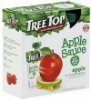 Tree Top apple sauce apple, no sugar added Calories