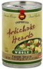 ShopRite artichoke hearts whole Calories